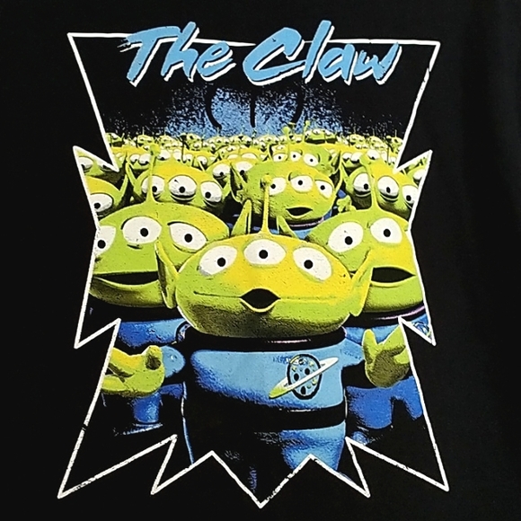 Disney Pixar Toy Story 4 Alien Group Claw Distresting T-shirt - Picture 2 of 4